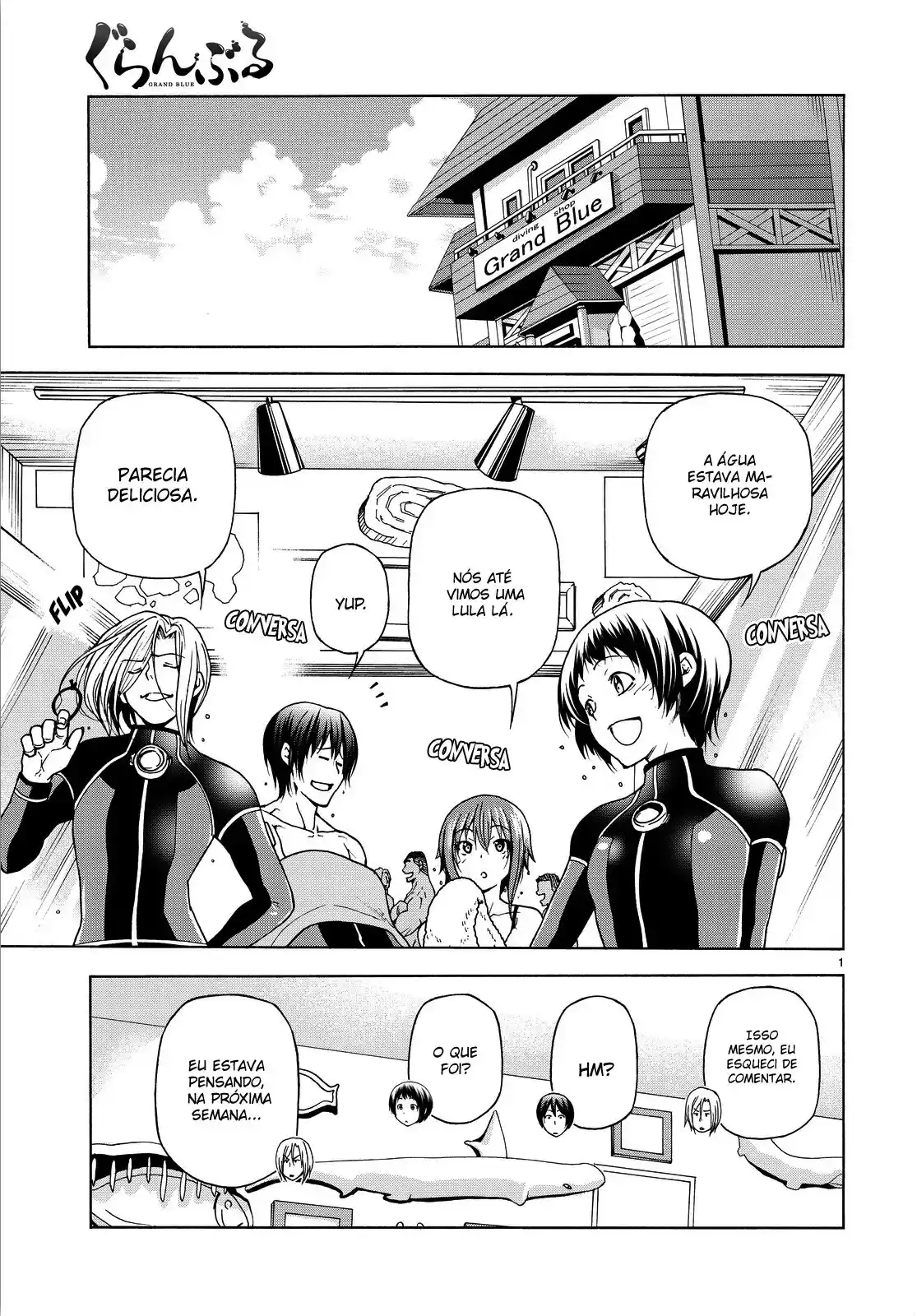 Read Grand Blue Dreaming pt_BR Manga Online