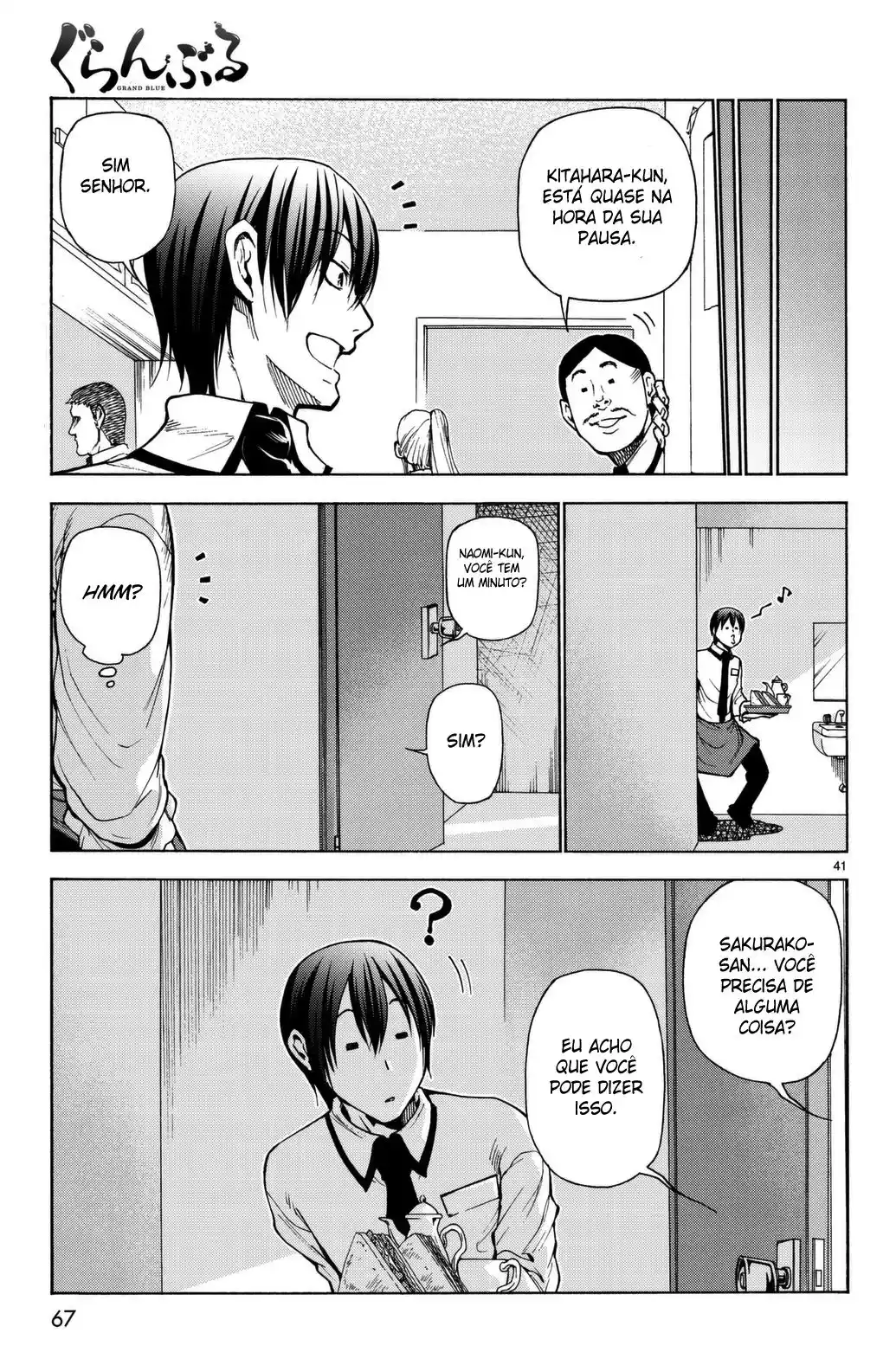 Read Grand Blue Dreaming pt_BR Manga Online