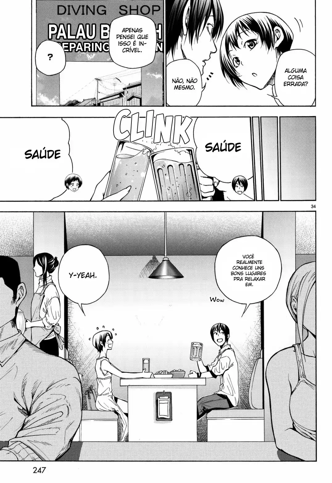Read Grand Blue Dreaming pt_BR Manga Online