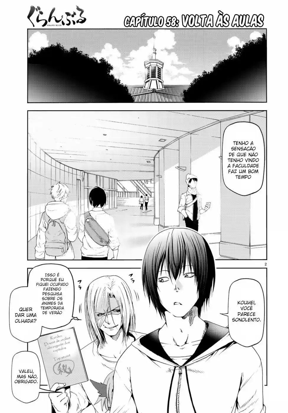 Read Grand Blue Dreaming pt_BR Manga Online