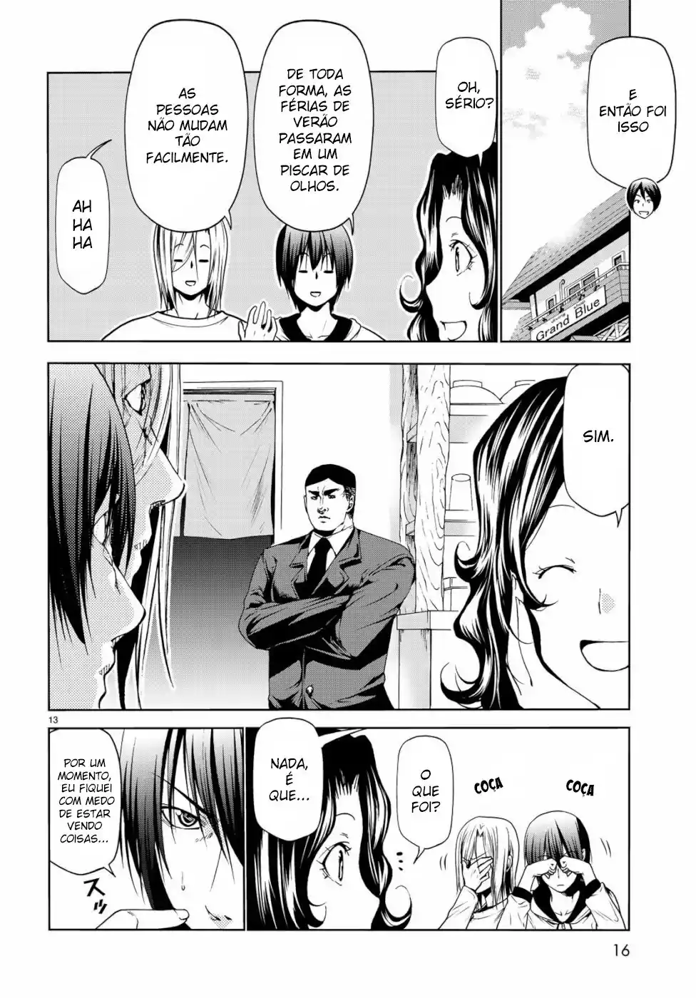 Read Grand Blue Dreaming pt_BR Manga Online