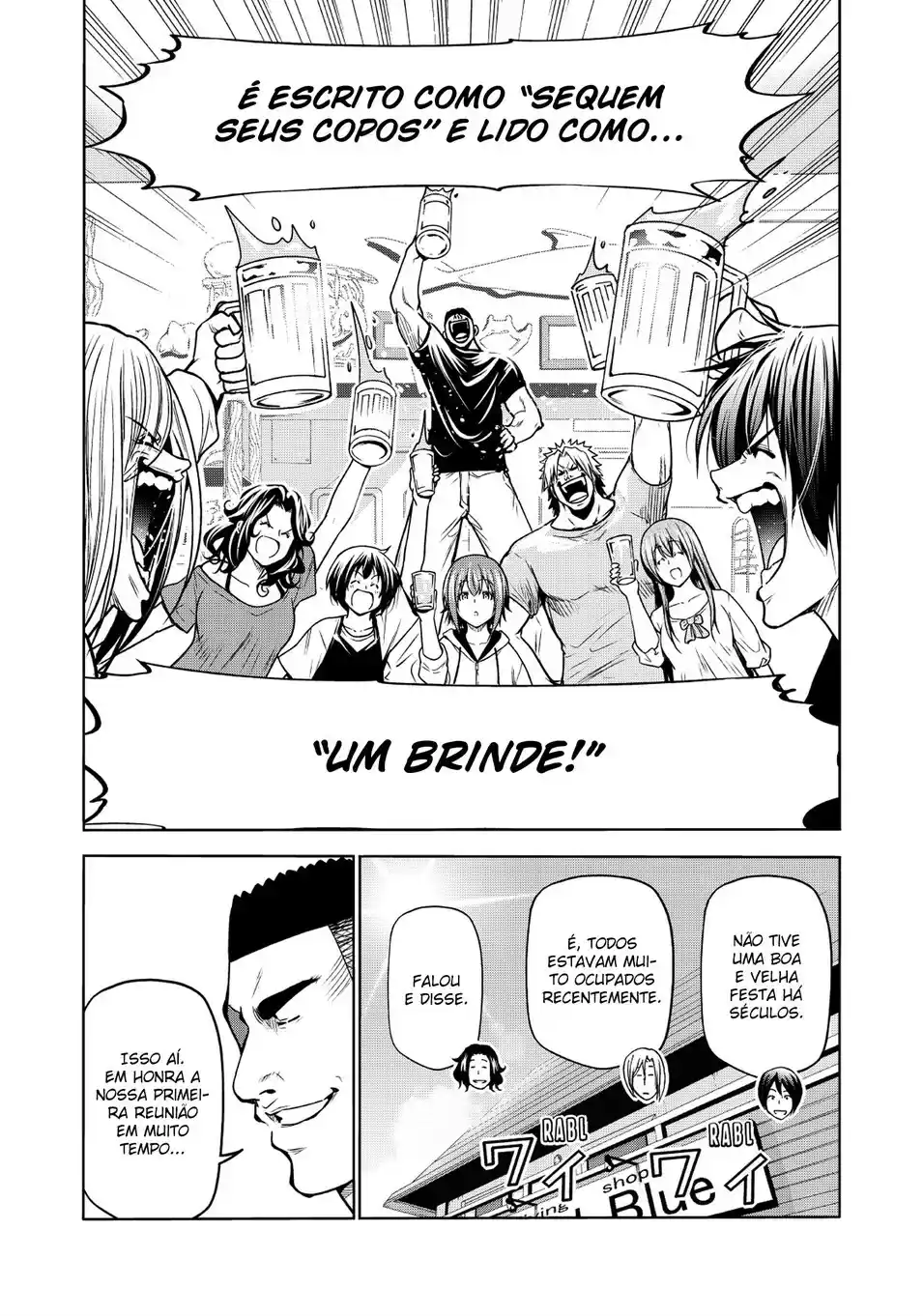 Read Grand Blue Dreaming pt_BR Manga Online