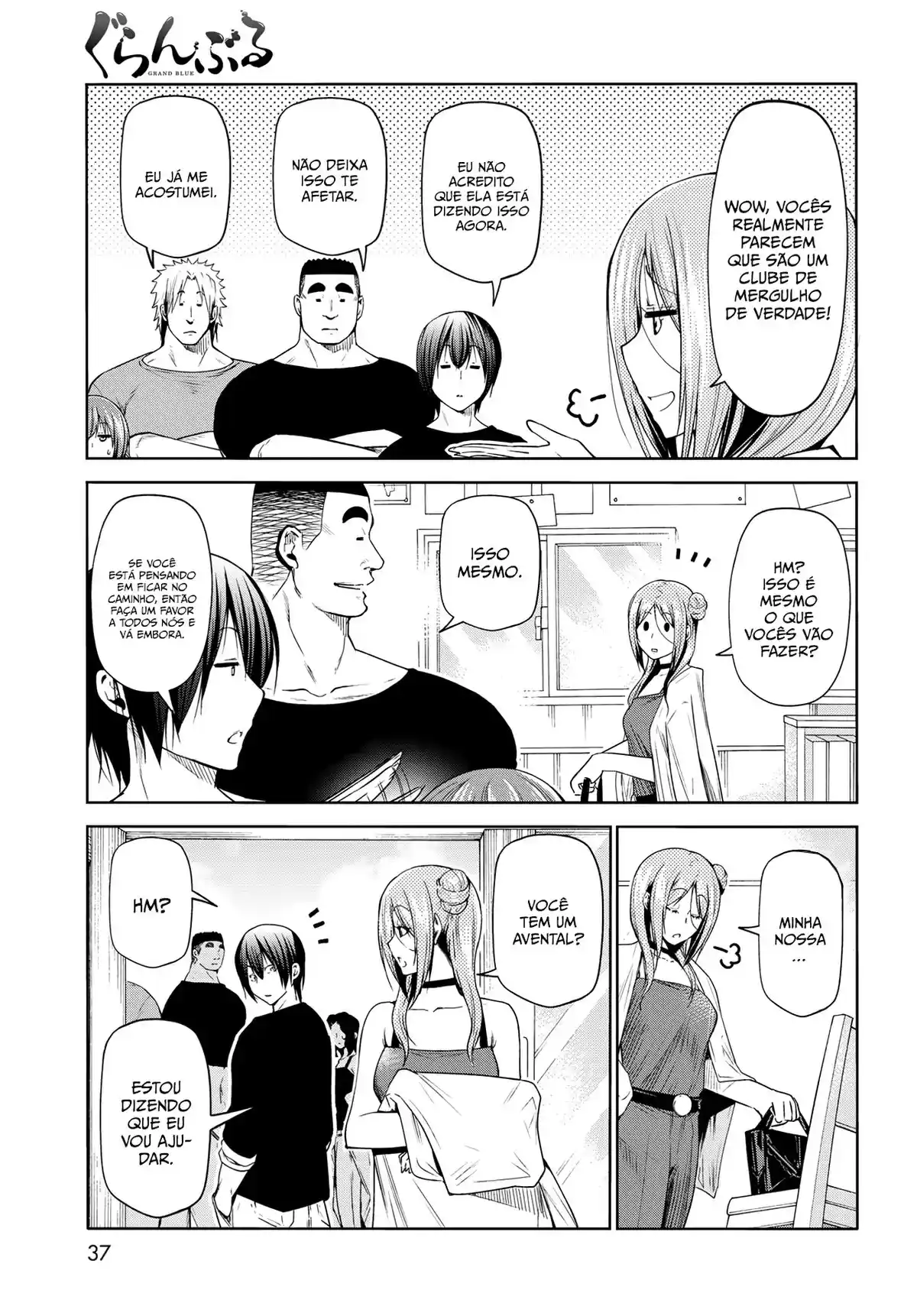 Read Grand Blue Dreaming pt_BR Manga Online