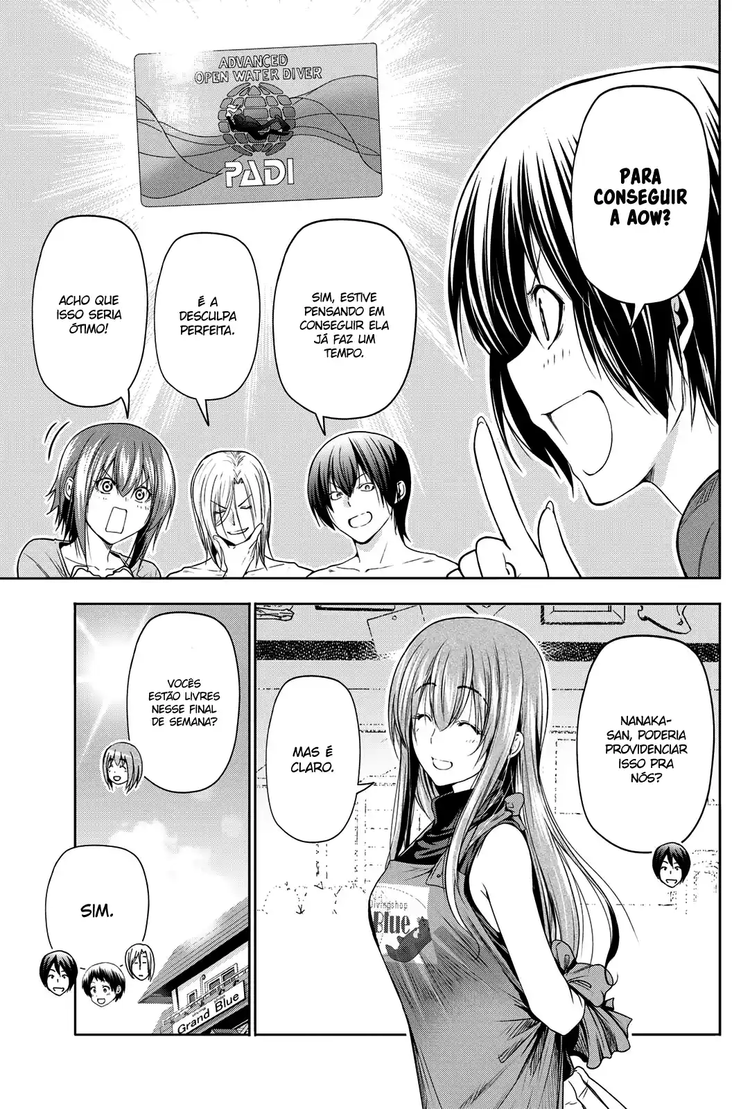 Read Grand Blue Dreaming pt_BR Manga Online