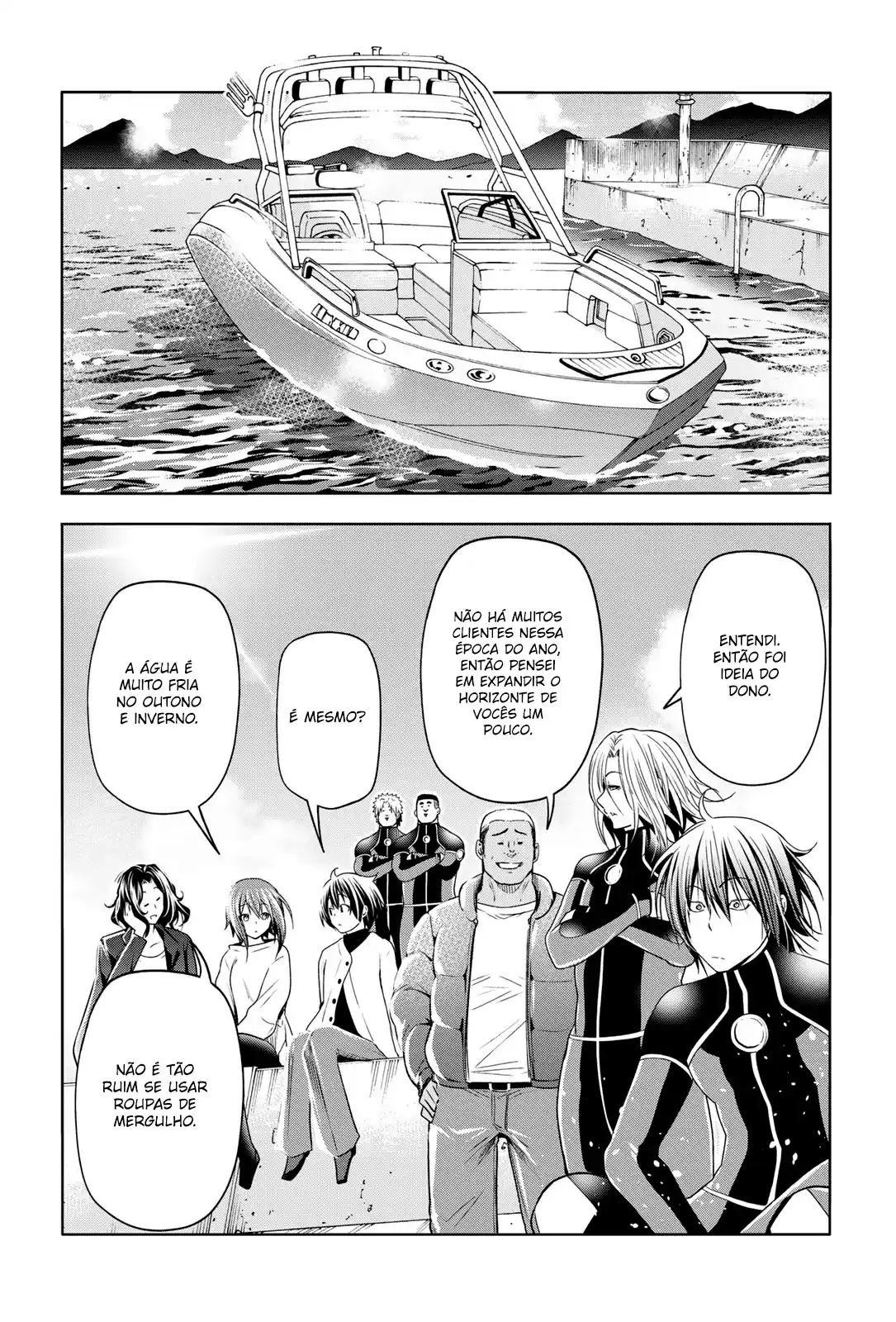 Read Grand Blue Dreaming pt_BR Manga Online