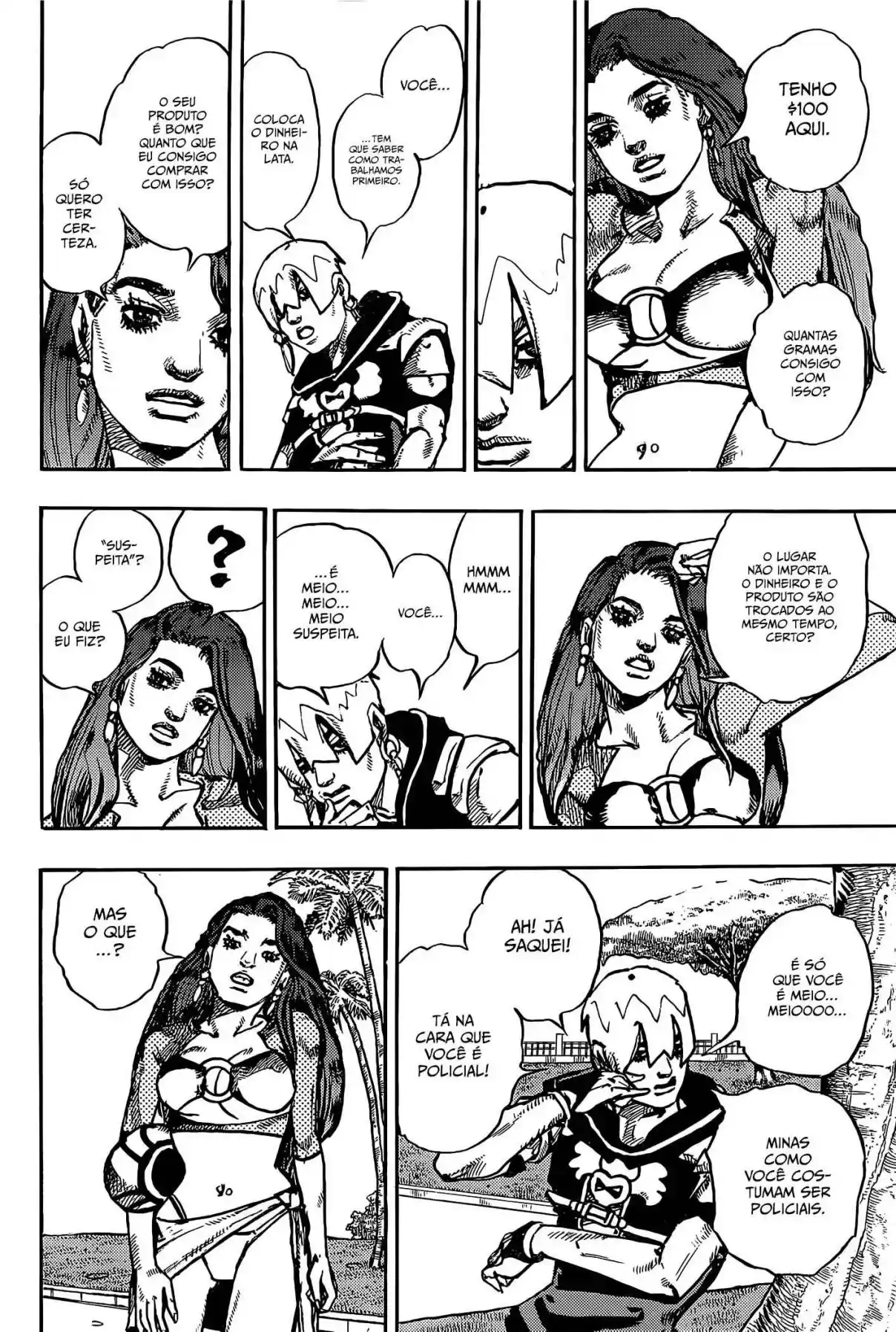Read JoJo's Bizarre Adventure Part 9 pt_BR Manga Online