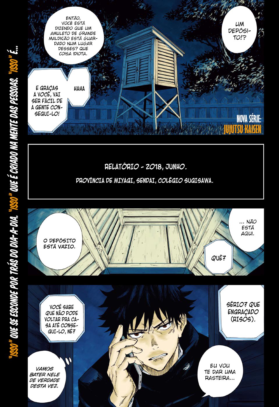 Read Jujutsu Kaisen pt_BR Manga Online