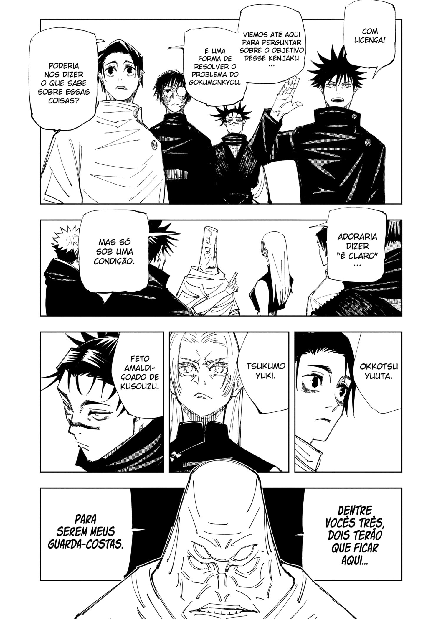 Read Jujutsu Kaisen pt_BR Manga Online