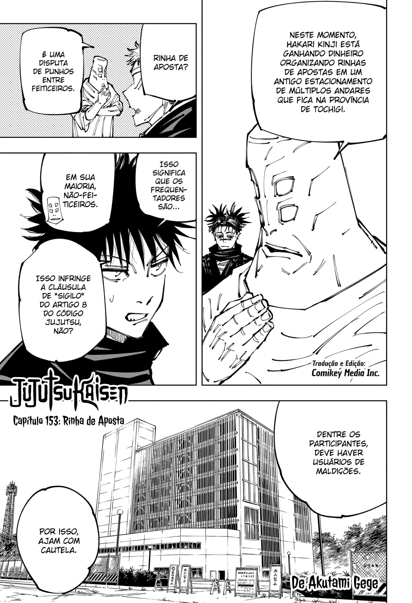 Read Jujutsu Kaisen pt_BR Manga Online