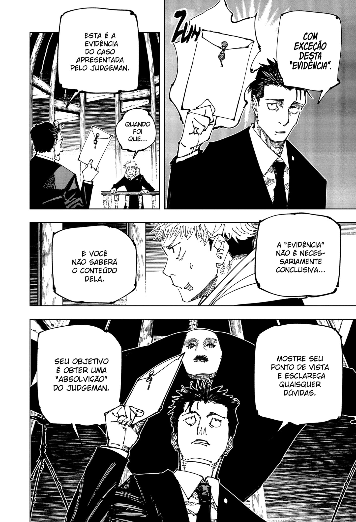 Read Jujutsu Kaisen pt_BR Manga Online