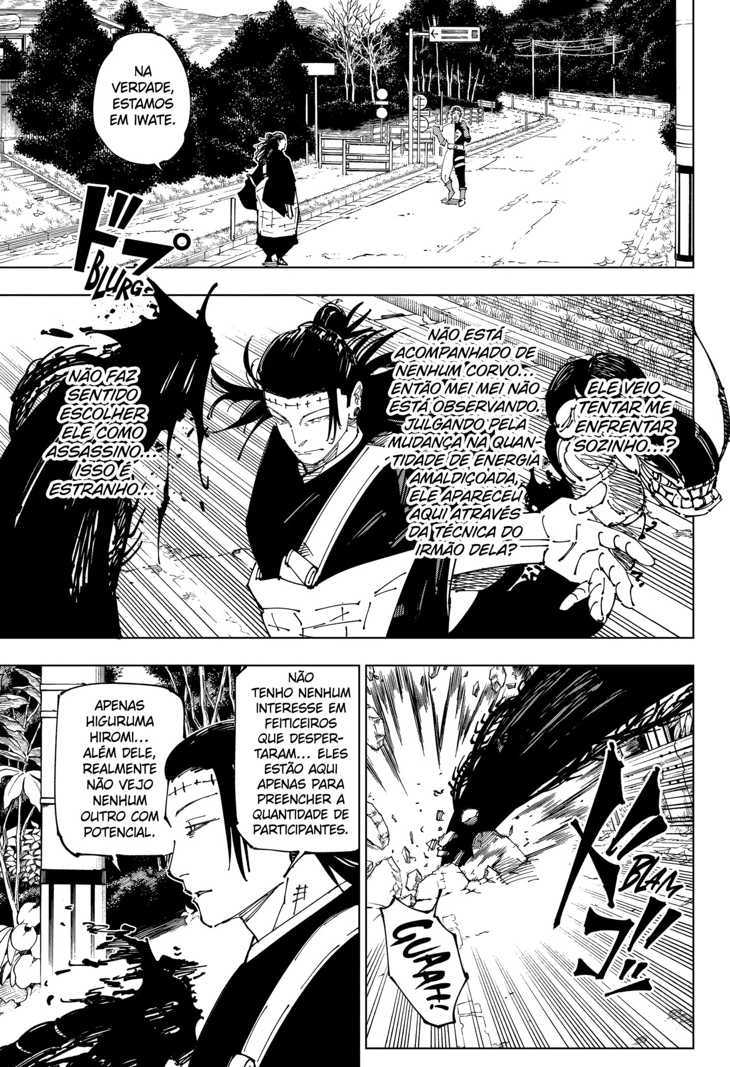 Read Jujutsu Kaisen pt_BR Manga Online
