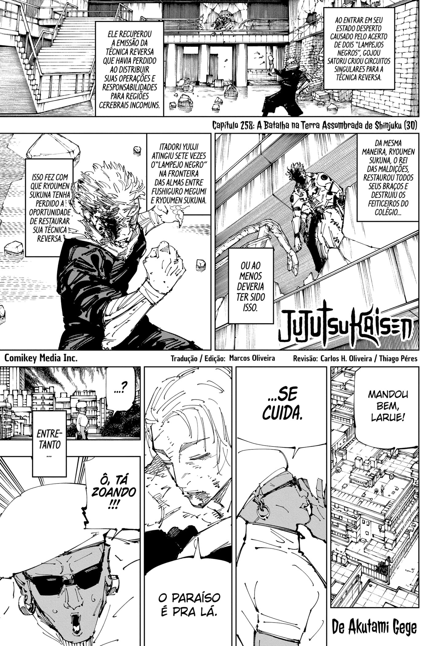 Read Jujutsu Kaisen pt_BR Manga Online