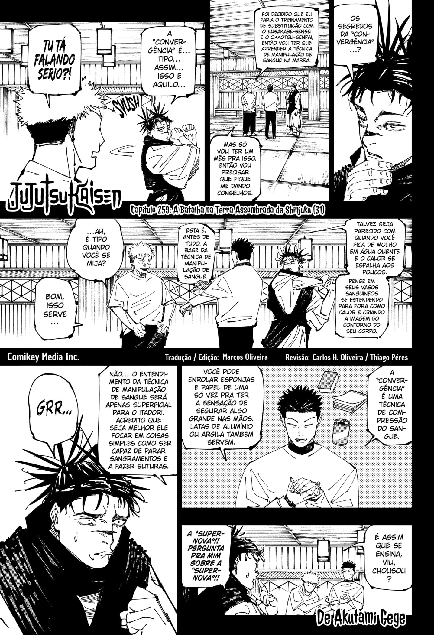 Read Jujutsu Kaisen pt_BR Manga Online