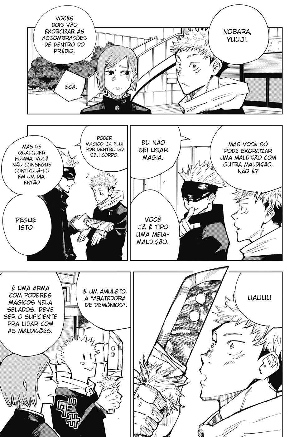 Read Jujutsu Kaisen pt_BR Manga Online
