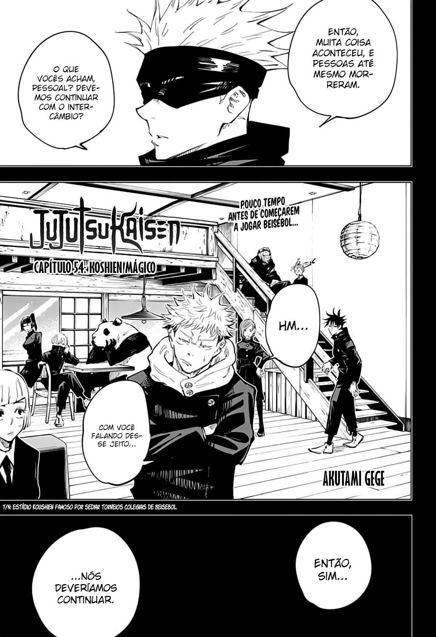 Read Jujutsu Kaisen pt_BR Manga Online