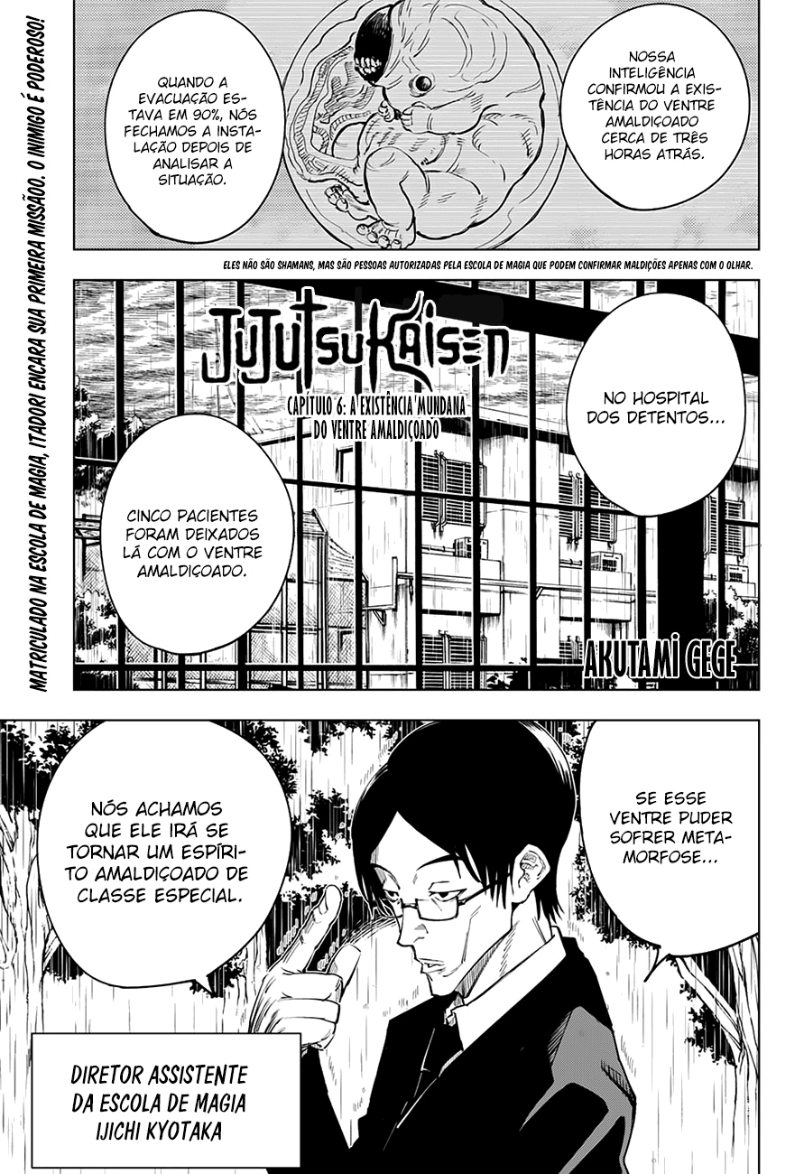 Read Jujutsu Kaisen pt_BR Manga Online