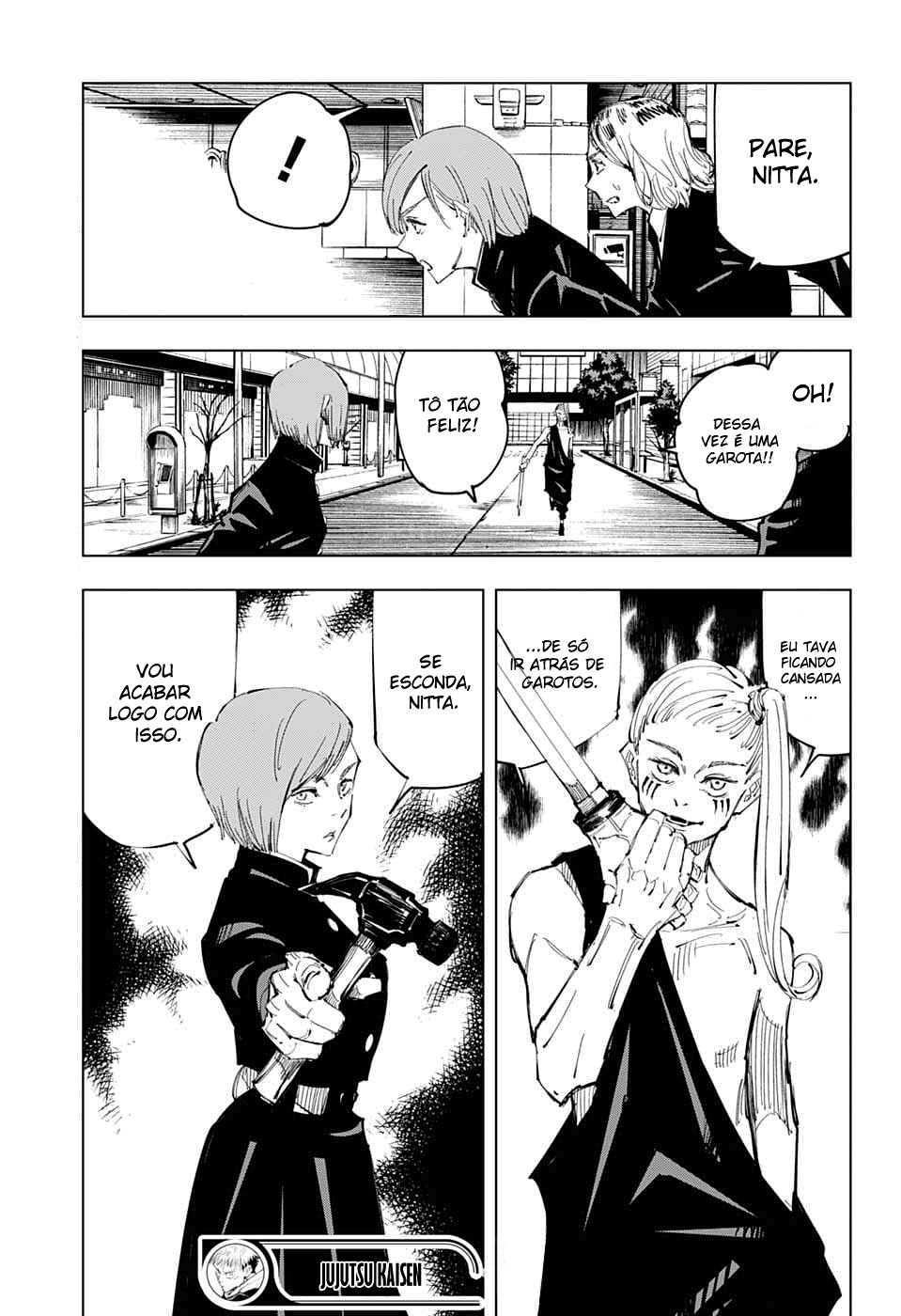 Read Jujutsu Kaisen pt_BR Manga Online