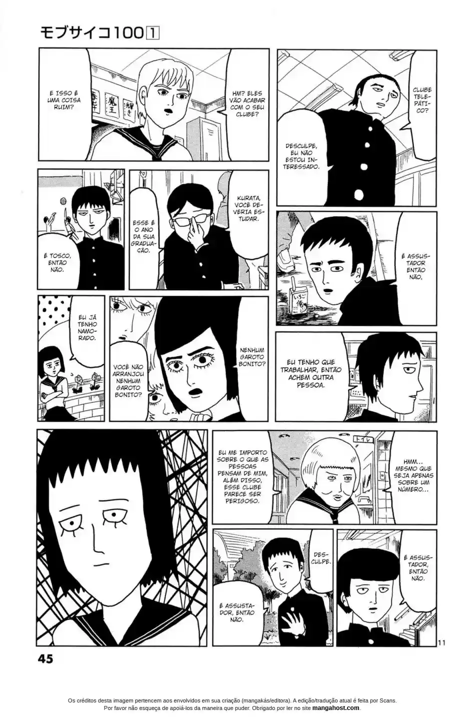 Read MOB Psycho 100 pt_BR Manga Online