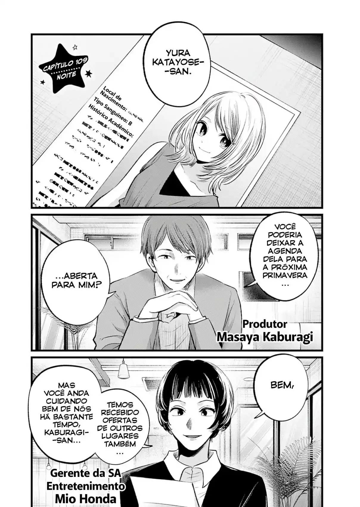 Read Oshi no Ko pt_BR Manga Online