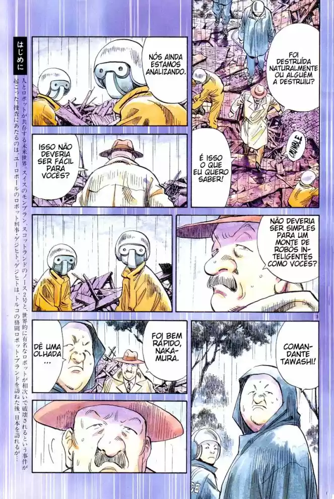 Read Pluto pt_BR Manga Online