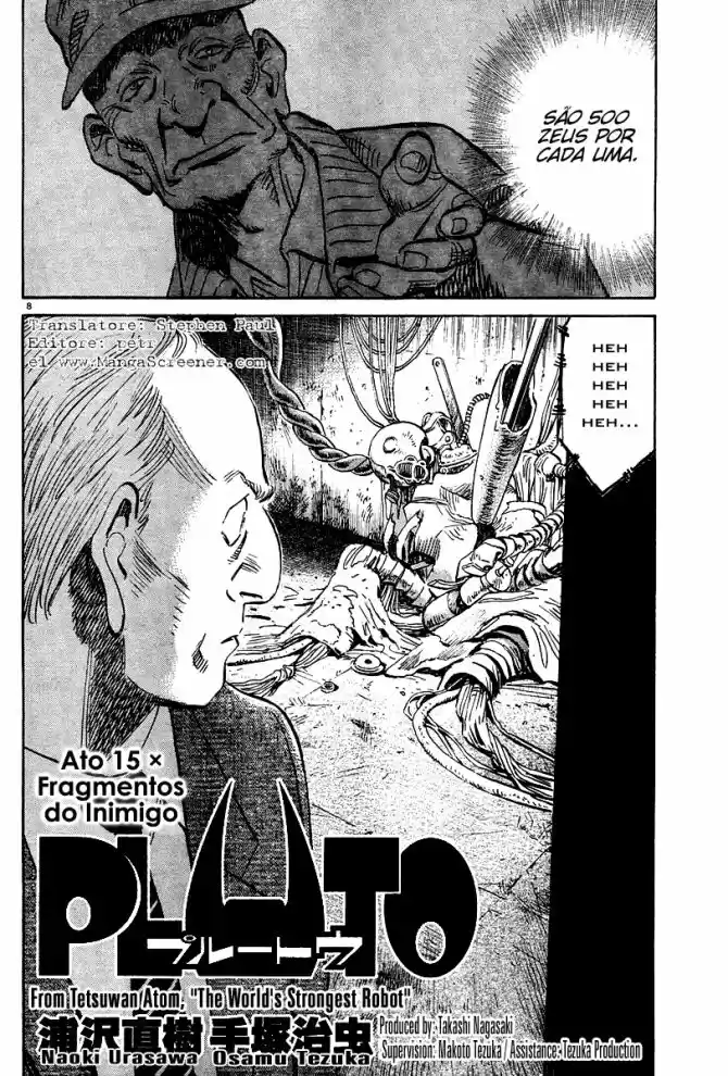 Read Pluto pt_BR Manga Online
