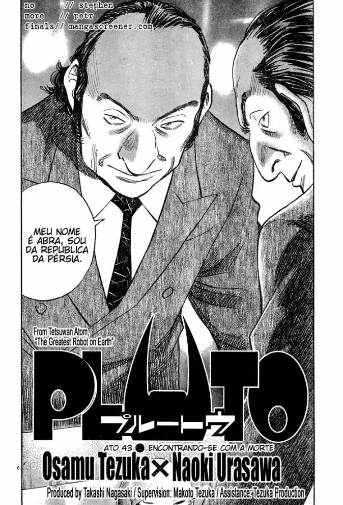 Read Pluto pt_BR Manga Online