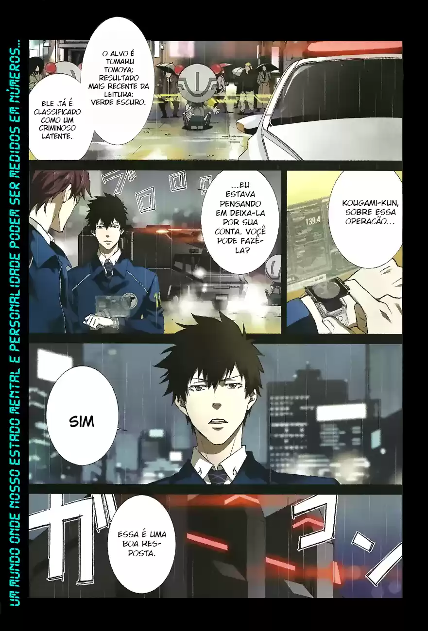 Read Psycho-Pass_ Kanshikan Kougami Shinya pt_BR Manga Online