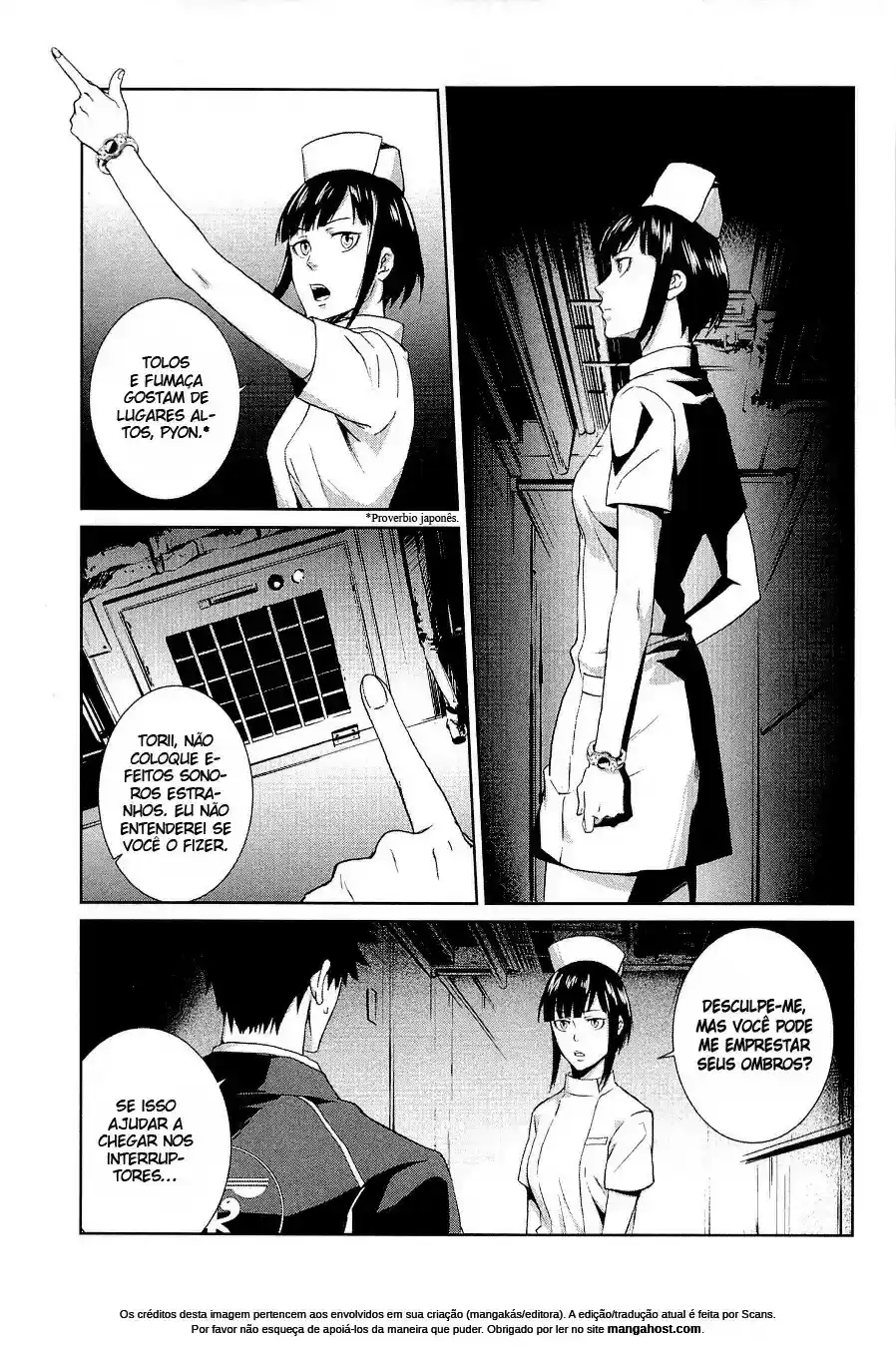 Read Psycho-Pass_ Kanshikan Kougami Shinya pt_BR Manga Online