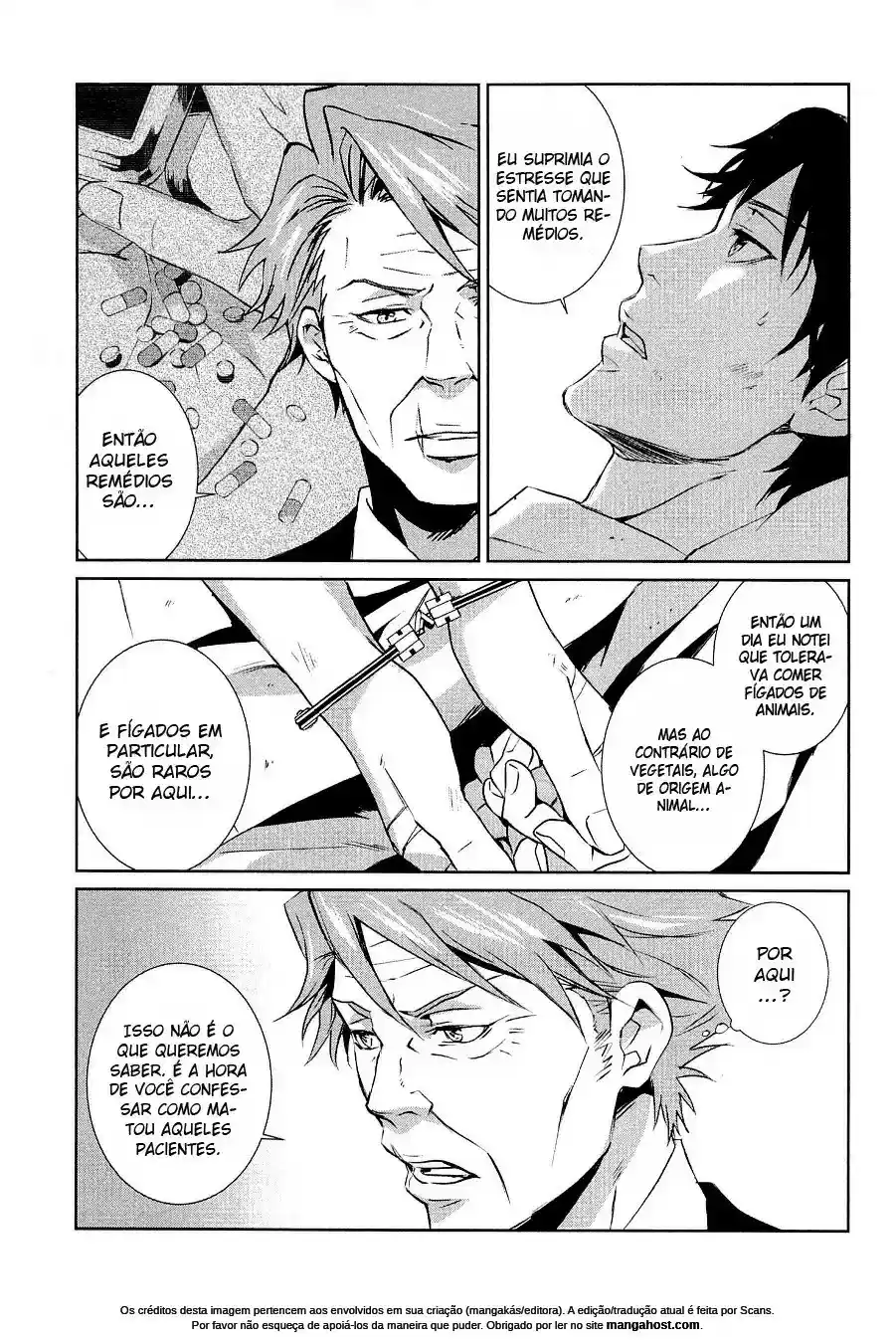 Read Psycho-Pass_ Kanshikan Kougami Shinya pt_BR Manga Online