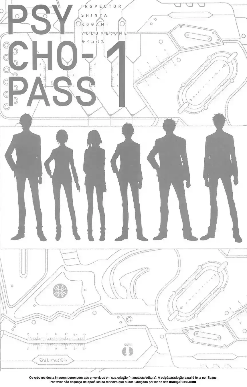 Read Psycho-Pass_ Kanshikan Kougami Shinya pt_BR Manga Online