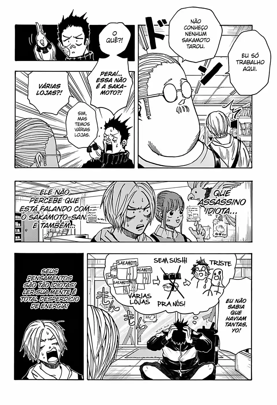 Read Sakamoto Days pt_BR Manga Online