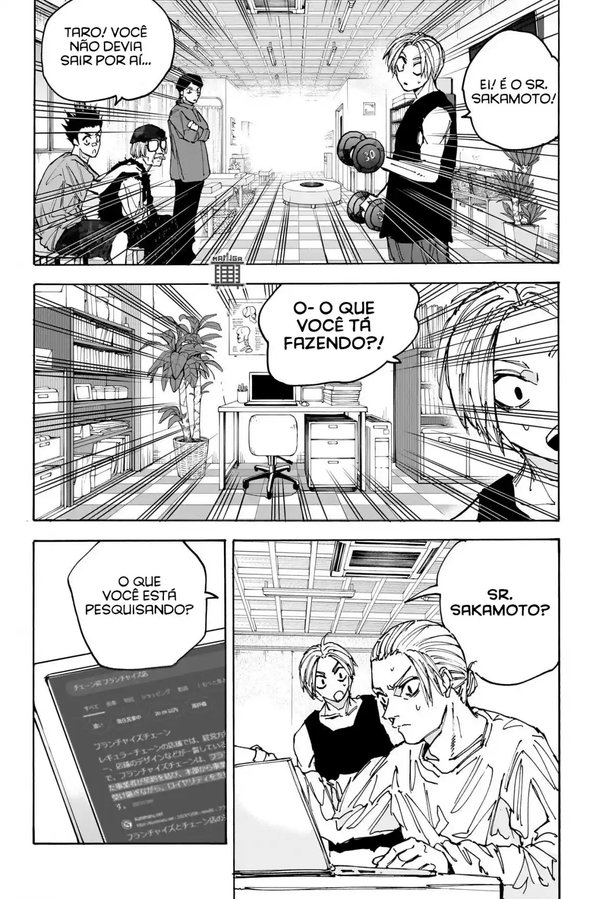 Read Sakamoto Days pt_BR Manga Online