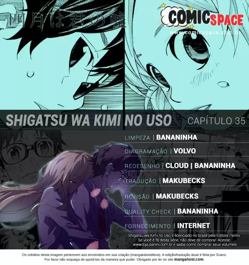 Read Shigatsu wa Kimi no Uso pt_br Manga Online