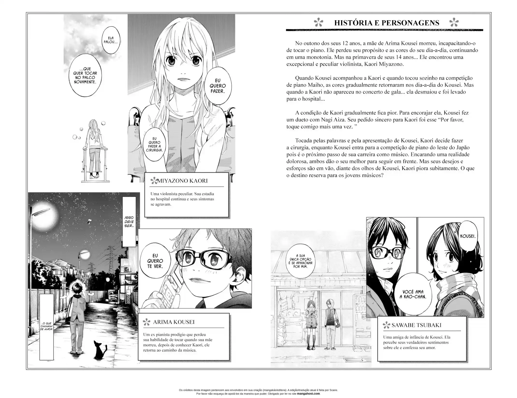 Read Shigatsu wa Kimi no Uso pt_br Manga Online
