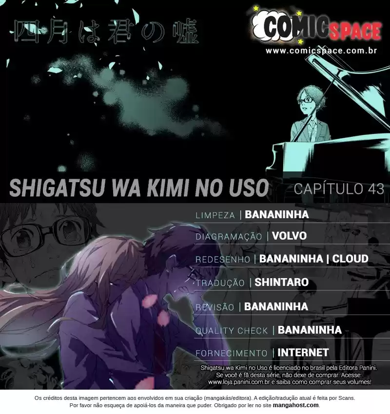 Read Shigatsu wa Kimi no Uso pt_br Manga Online