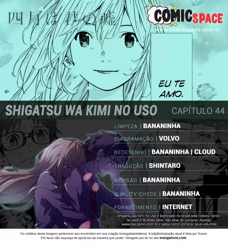 Read Shigatsu wa Kimi no Uso pt_br Manga Online
