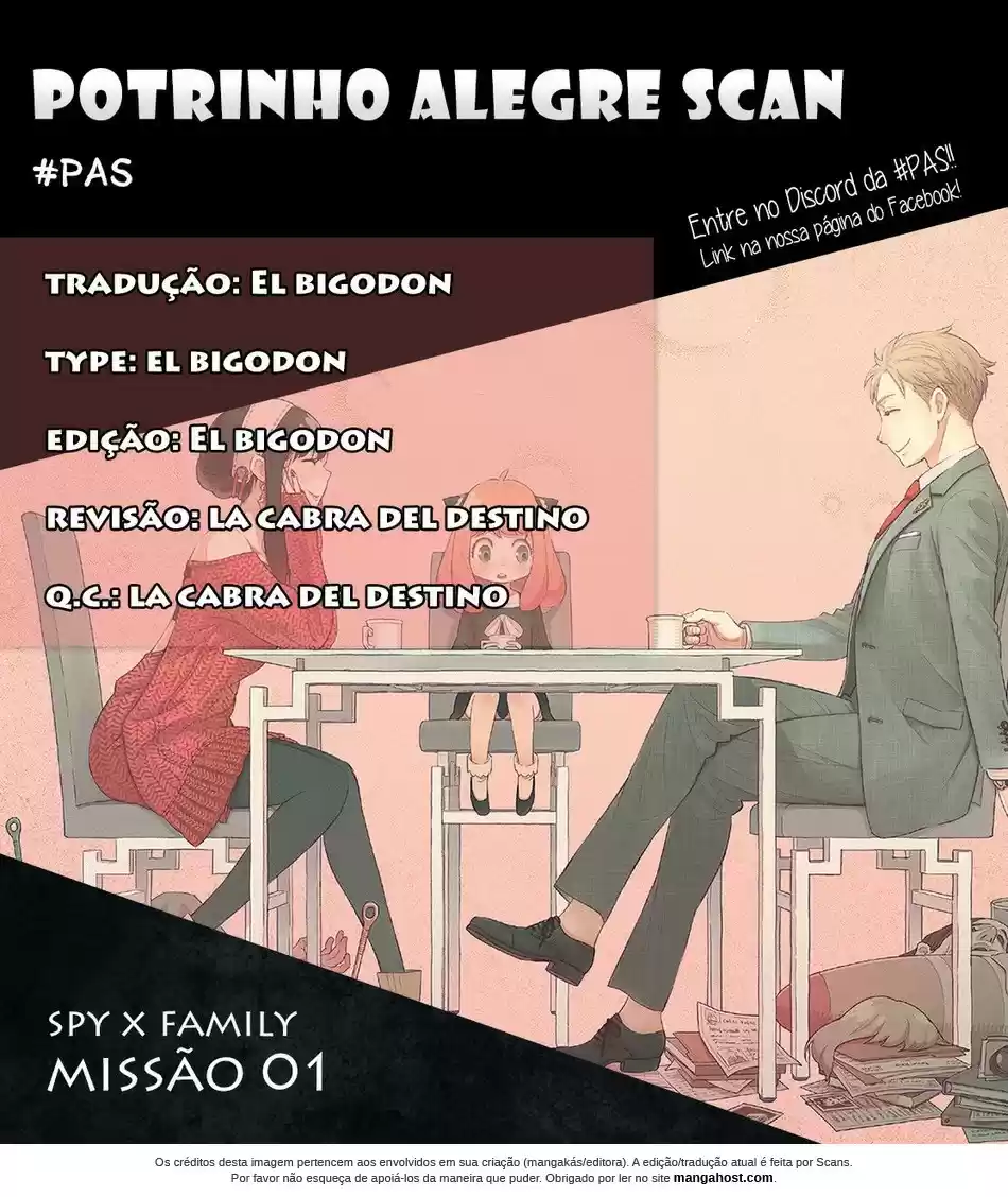 Read Spy X Family pt_BR Manga Online