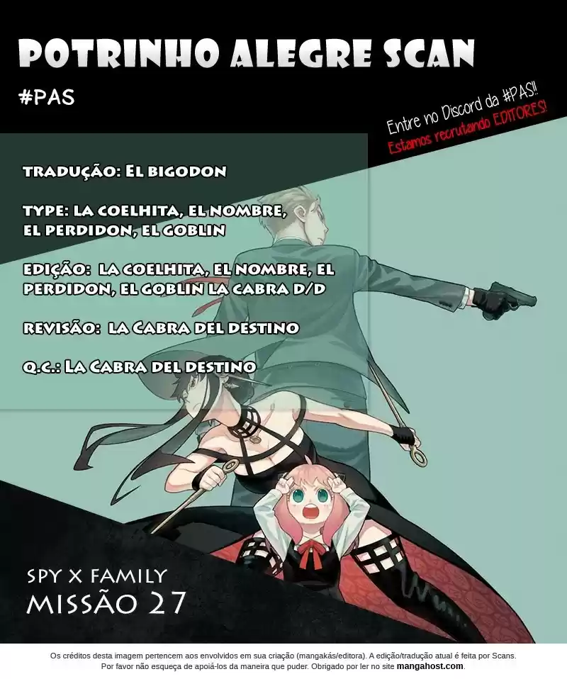 Read Spy X Family pt_BR Manga Online