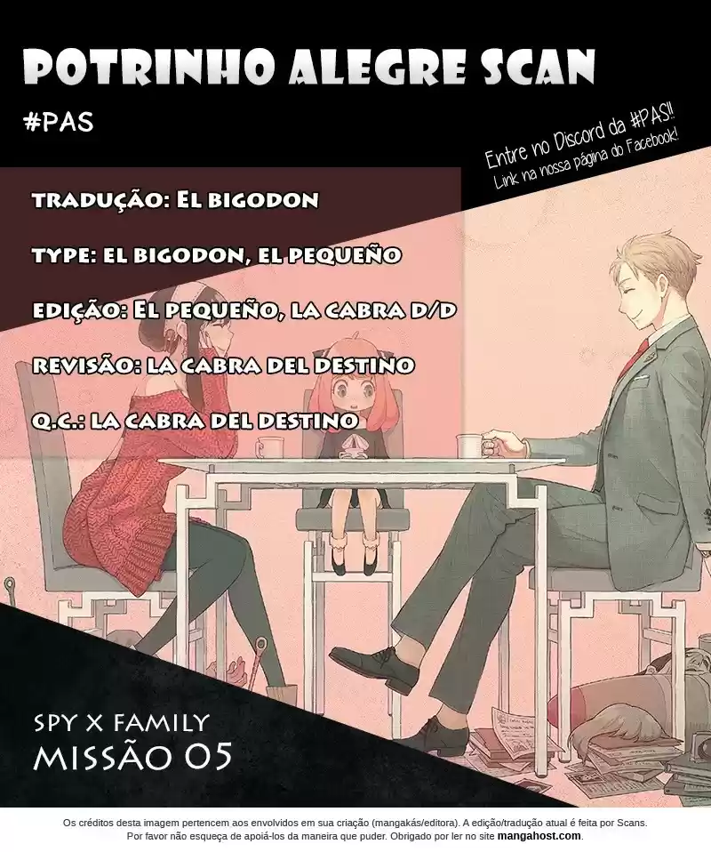 Read Spy X Family pt_BR Manga Online