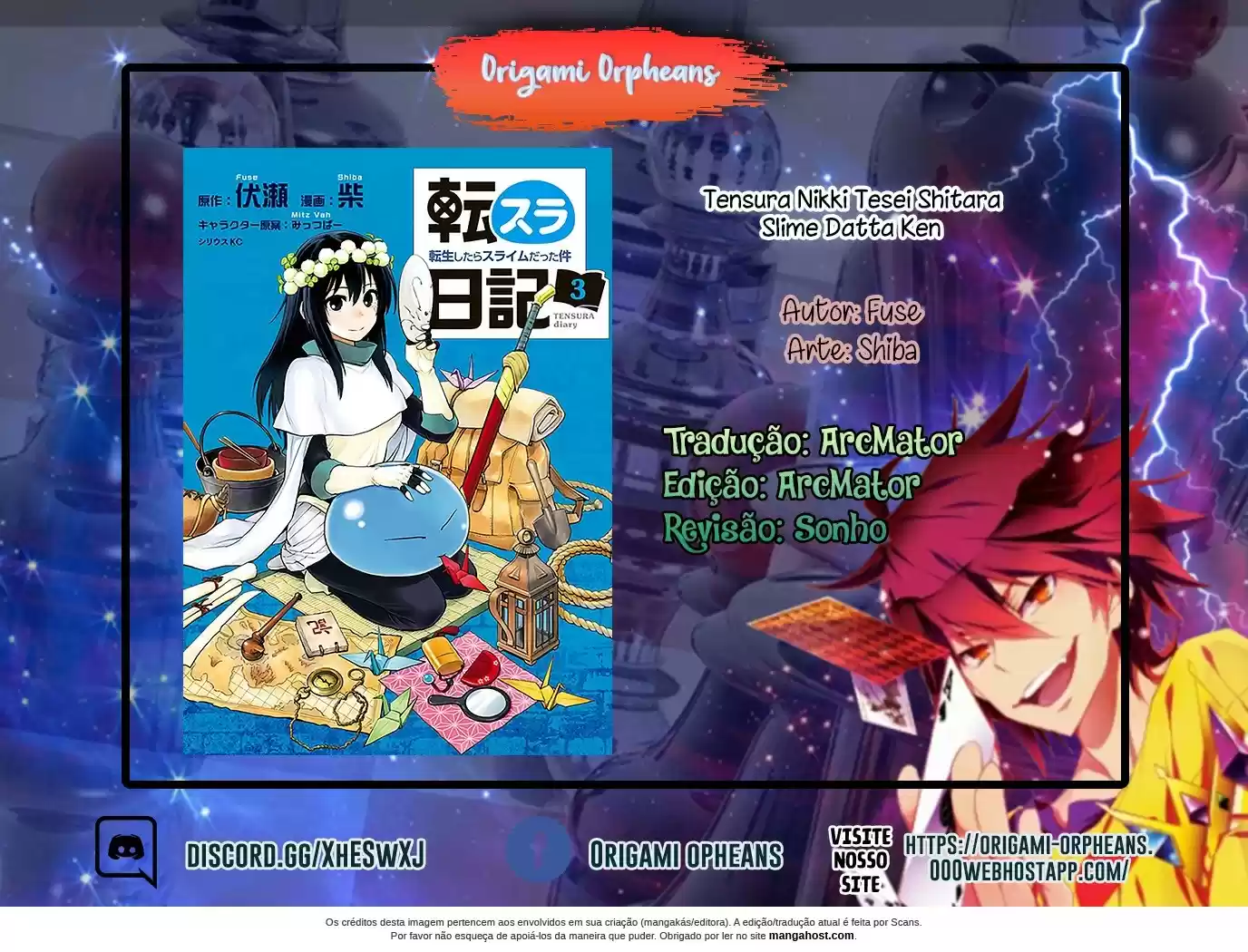 Read Tensura Nikki Tensei Shitara Slime Datta Ken pt_BR Manga Online