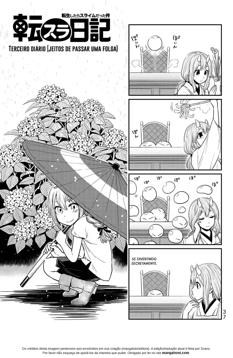 Read Tensura Nikki Tensei Shitara Slime Datta Ken pt_BR Manga Online