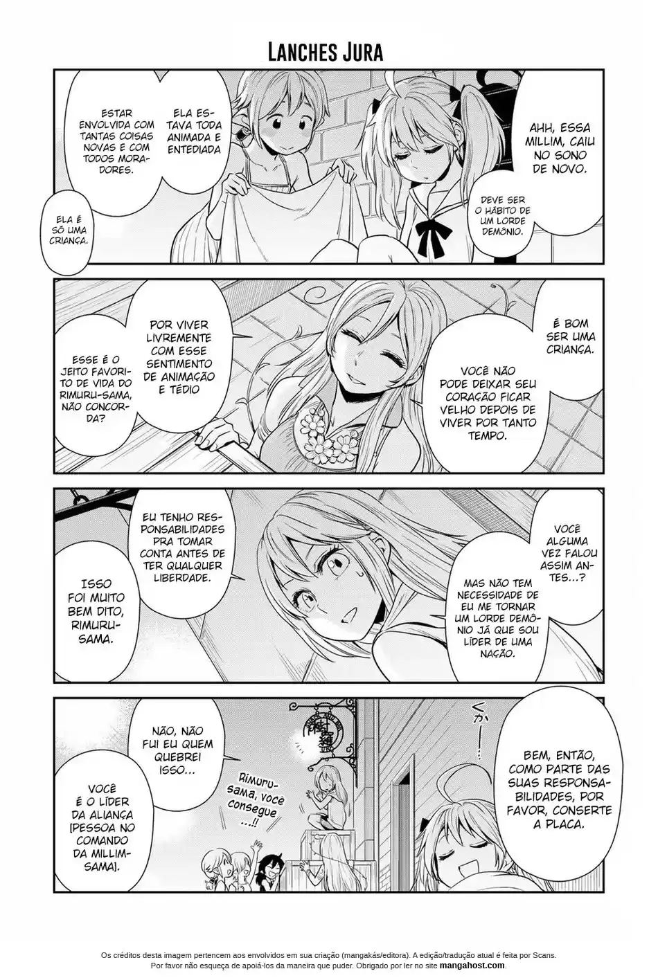 Read Tensura Nikki Tensei Shitara Slime Datta Ken pt_BR Manga Online