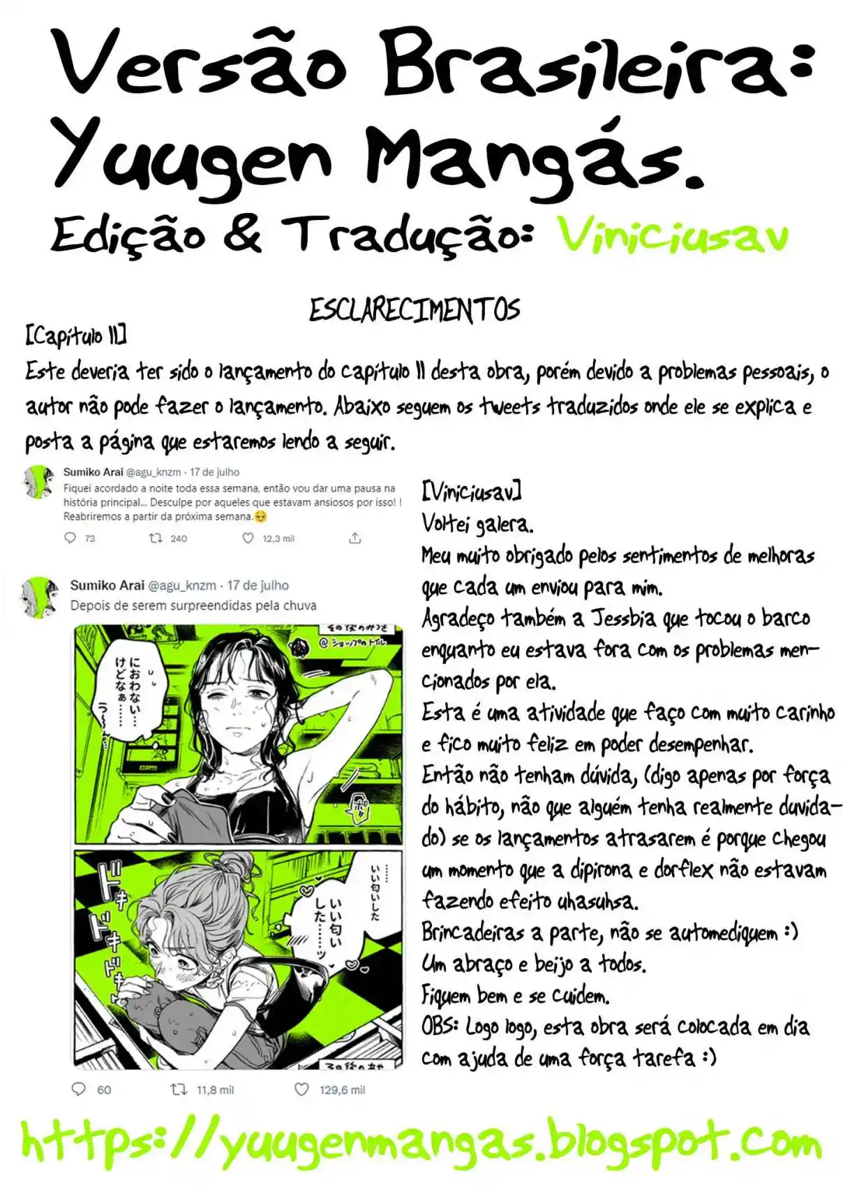 Read The Guy She Was Interested in Wasn't a Guy At All pt_BR Manga Online