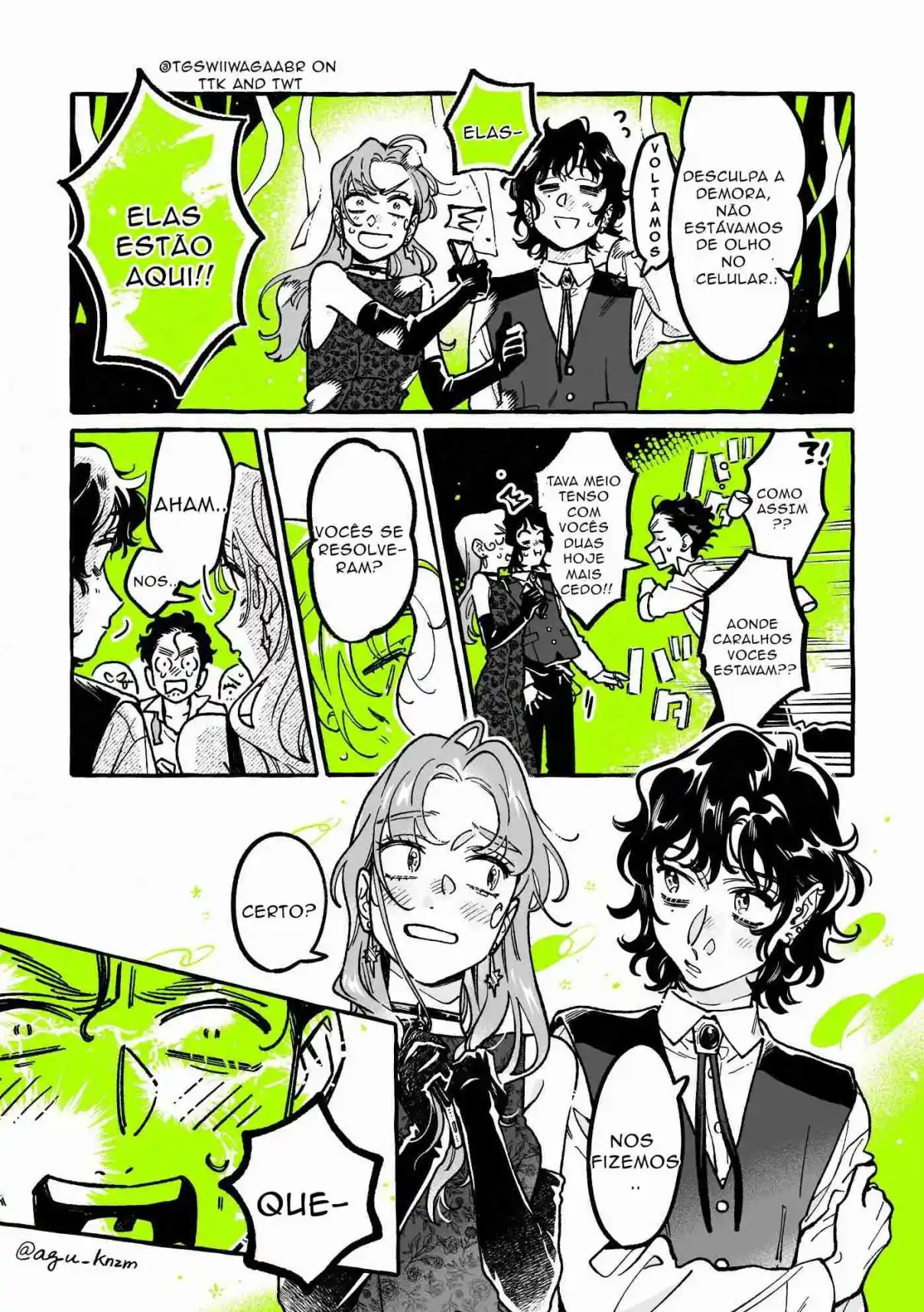 Read The Guy She Was Interested in Wasn't a Guy At All pt_BR Manga Online