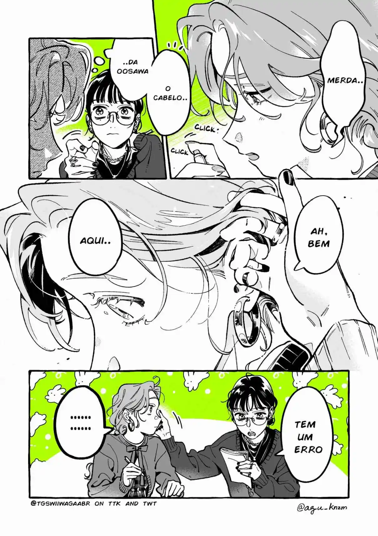 Read The Guy She Was Interested in Wasn't a Guy At All pt_BR Manga Online