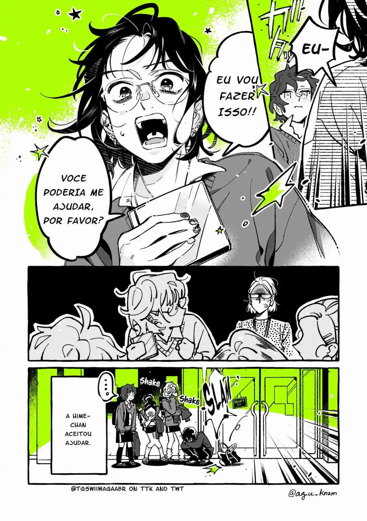 Read The Guy She Was Interested in Wasn't a Guy At All pt_BR Manga Online
