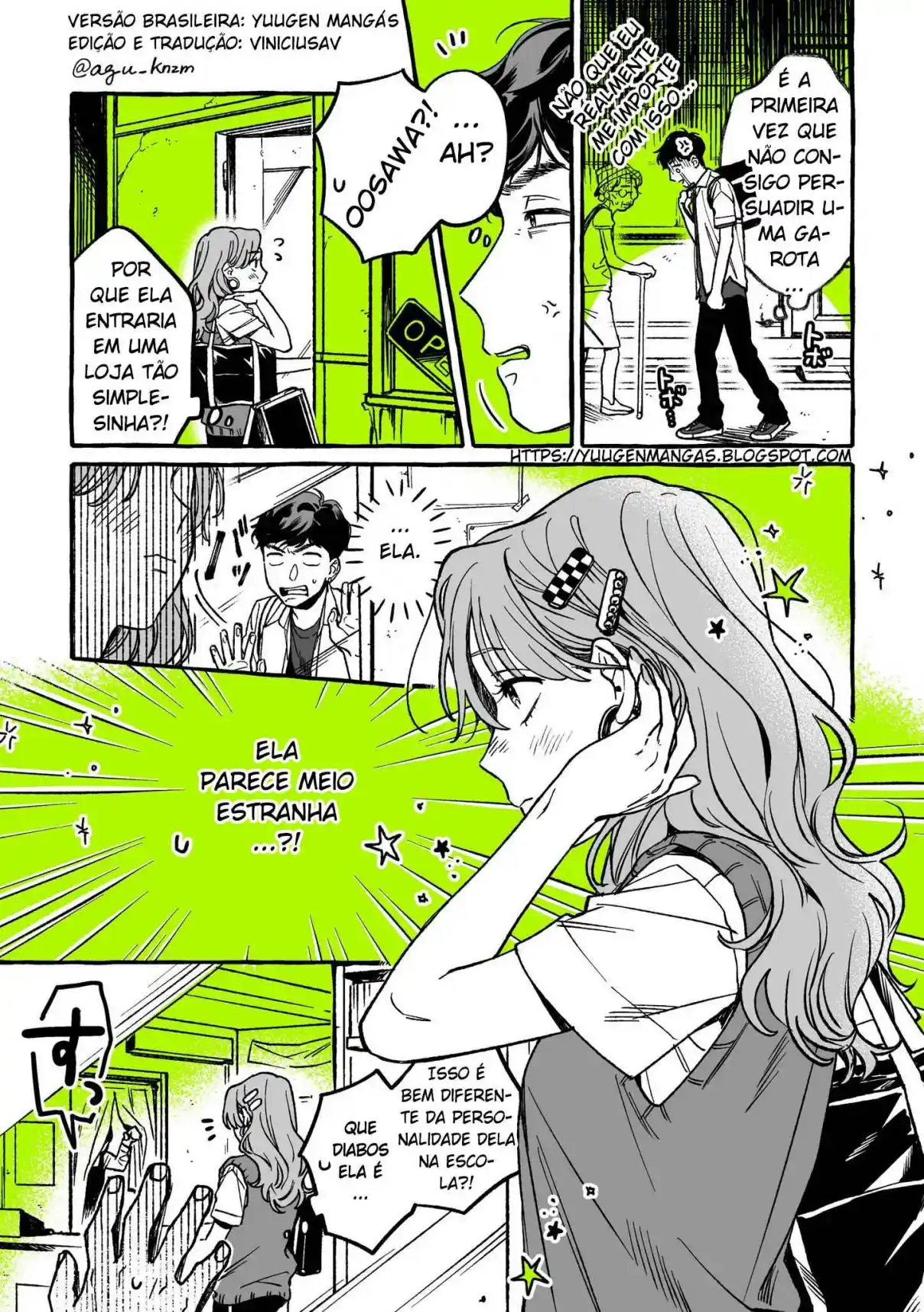 Read The Guy She Was Interested in Wasn't a Guy At All pt_BR Manga Online