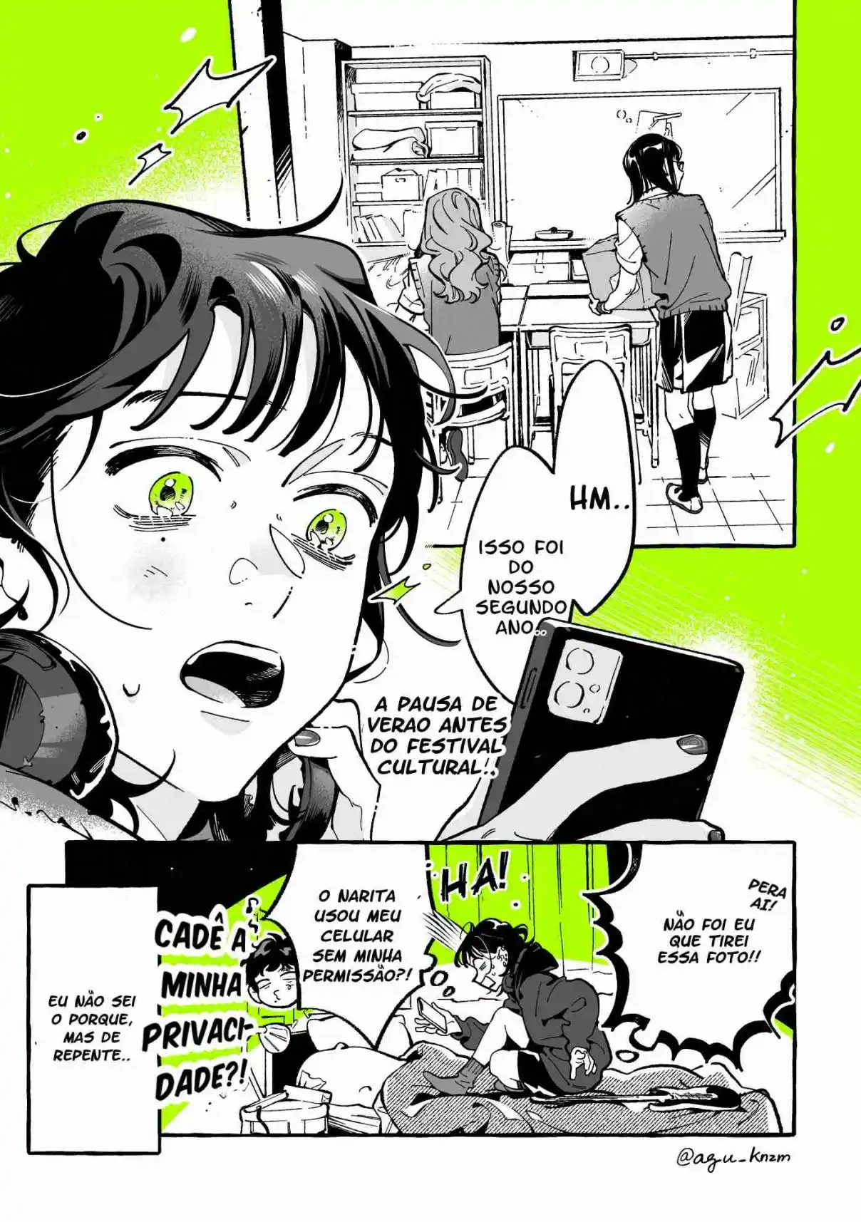 Read The Guy She Was Interested in Wasn't a Guy At All pt_BR Manga Online