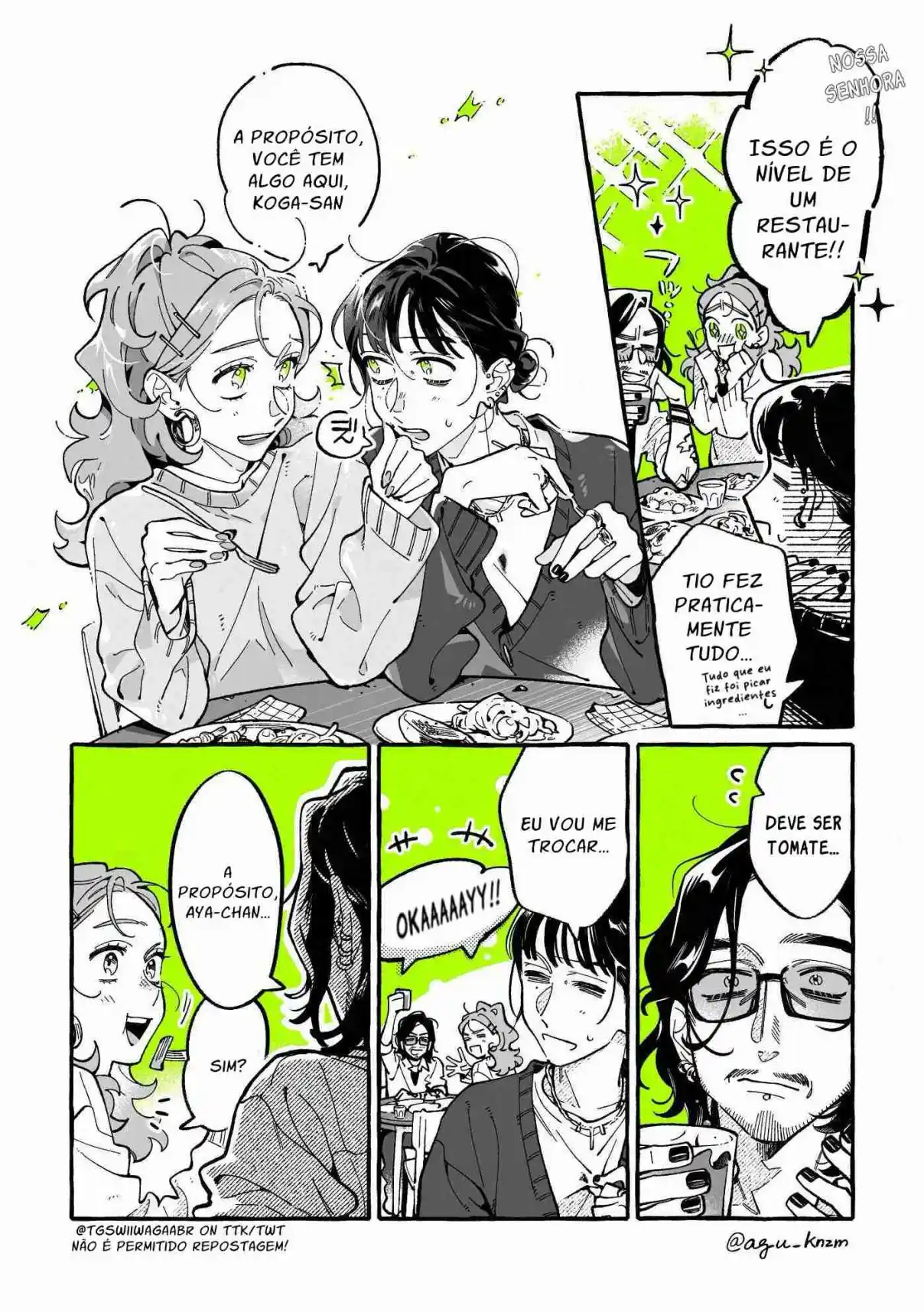 Read The Guy She Was Interested in Wasn't a Guy At All pt_BR Manga Online