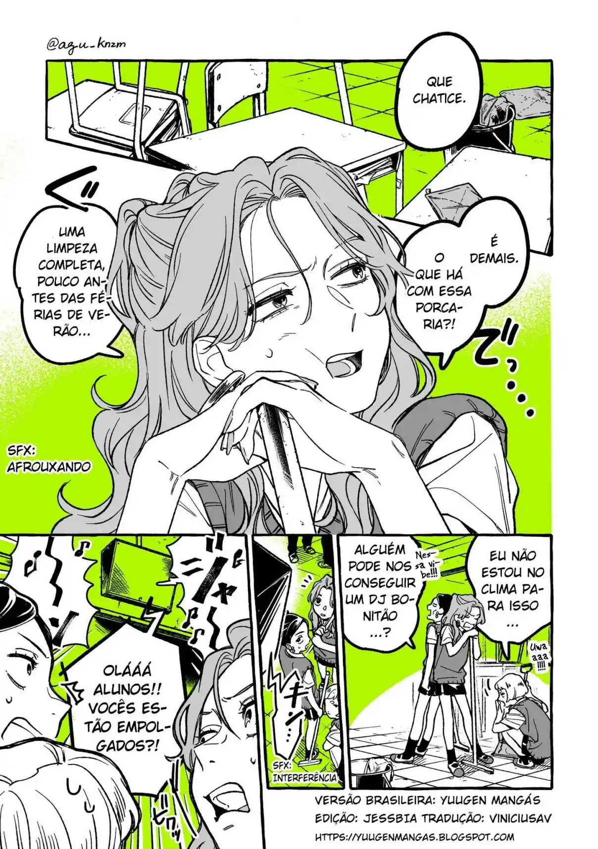 Read The Guy She Was Interested in Wasn't a Guy At All pt_BR Manga Online